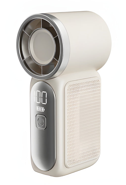 Bladronix Pocket Mini Handheld Fan with Digital Display